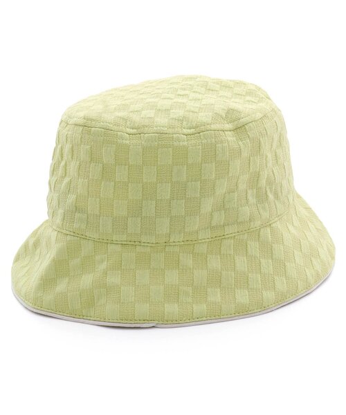 algy（アルジー）の「ポコポコバケットハット（ハット・キッズ・オフホワイト/ライム・SMALL/MEDIUM）」の13枚目の写真