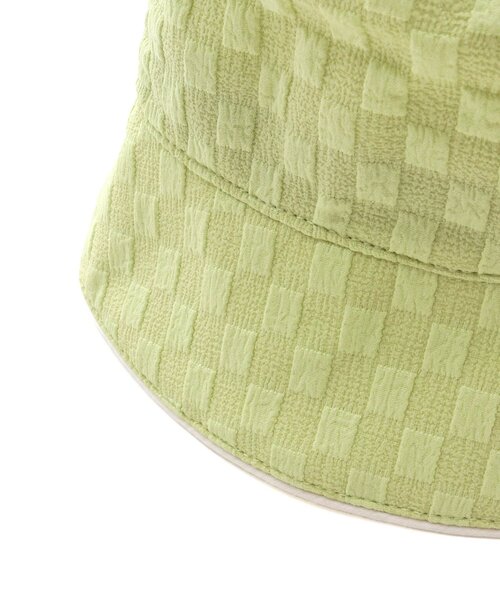 algy（アルジー）の「ポコポコバケットハット（ハット・キッズ・オフホワイト/ライム・SMALL/MEDIUM）」の14枚目の写真
