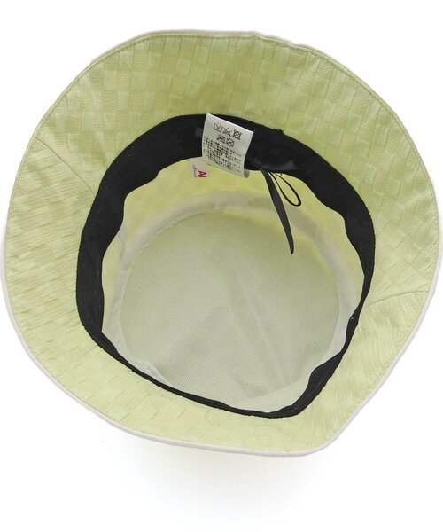 algy（アルジー）の「ポコポコバケットハット（ハット・キッズ・オフホワイト/ライム・SMALL/MEDIUM）」の17枚目の写真