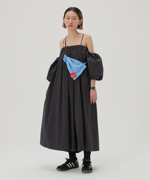 SLOBE citron.（スローブシトロン）の「SLOBE citron. 2wayバルーンワンピース（ワンピース・レディース・ブラック・FREE）」の13枚目の写真