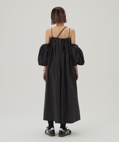 SLOBE citron.（スローブシトロン）の「SLOBE citron. 2wayバルーンワンピース（ワンピース・レディース・ブラック・FREE）」の17枚目の写真