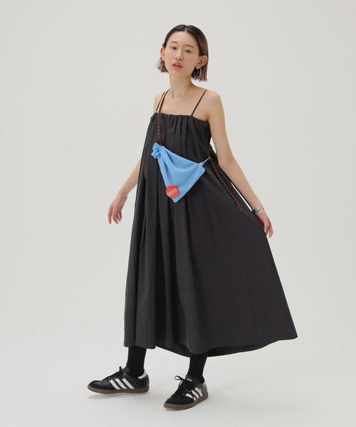 SLOBE citron.（スローブシトロン）の「SLOBE citron. 2wayバルーンワンピース（ワンピース・レディース・ブラック・FREE）」の7枚目の写真