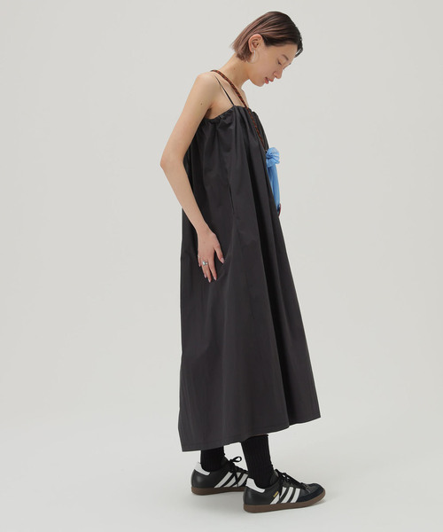 SLOBE citron.（スローブシトロン）の「SLOBE citron. 2wayバルーンワンピース（ワンピース・レディース・ブラック・FREE）」の9枚目の写真