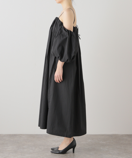 SLOBE citron.（スローブシトロン）の「SLOBE citron. 2wayバルーンワンピース（ワンピース・レディース・ブラック・FREE）」の18枚目の写真