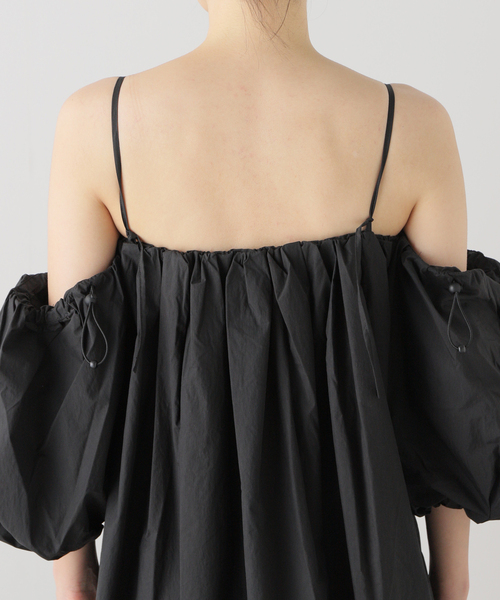 SLOBE citron.（スローブシトロン）の「SLOBE citron. 2wayバルーンワンピース（ワンピース・レディース・ブラック・FREE）」の21枚目の写真