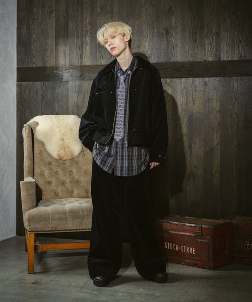 casper john コーデュロイB-3ギミックフライトブルゾン CASPER JOHN（キャスパージョン）の「Corduroy B-3 gimmick
