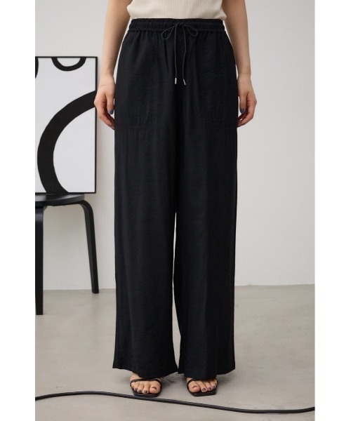 AZUL by moussy(アズールバイマウジー)の「ツイルイージーパンツ(その他パンツ・レディース・ブラウン/レッド/ブラック/アイボリー/マルチ・SMALL/MEDIUM)」の20枚目の写真