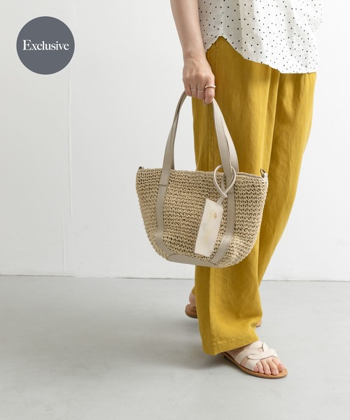 folna(フォルナ)の「『別注』Folna×DOORS ペーパーバッグ(トートバッグ・レディース・ベージュ系その他/ベージュ・FREE)」の1枚目の写真