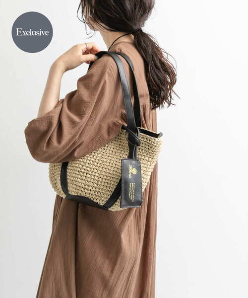 folna(フォルナ)の「『別注』Folna×DOORS ペーパーバッグ(トートバッグ・レディース・ベージュ系その他/ベージュ・FREE)」の2枚目の写真