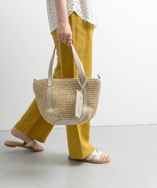 folna(フォルナ)の「『別注』Folna×DOORS ペーパーバッグ(トートバッグ・レディース・ベージュ系その他/ベージュ・FREE)」の6枚目の写真