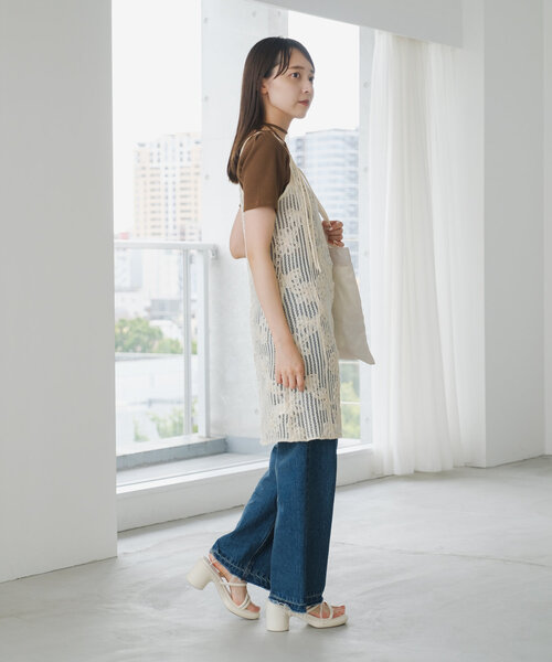 Kastane（カスタネ）の「*【新色追加/5色展開/肩紐アレンジ】テレコ