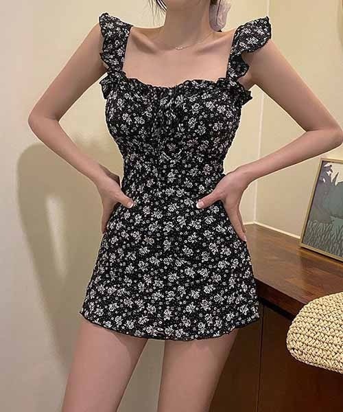 NANEA（ナネア）の「ミニドレスデザインスウィムウェア（水着・レディース・ブラック・SMALL/MEDIUM/LARGE/X-LARGE）」の17枚目の写真