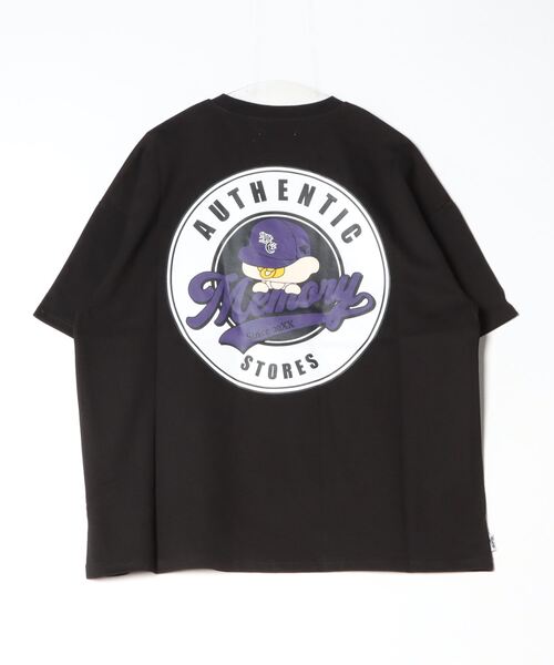 #MEMORY(メモリー)の「【MEMORY】バブちゃん サークルロゴ ヘビーウェイトTシャツ / オーバーサイズ Tシャツ ビッグシルエットTシャツ メンズ レディース(Tシャツ/カットソー・メンズ・ホワイト/グリーン/ネイビー/アイボリー/ブラック・FREE)」の8枚目の写真