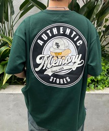 【MEMORY】バブちゃん サークルロゴ ヘビーウェイトTシャツ / オーバーサイズ Tシャツ ビッグシルエットTシャツ メンズ レディース