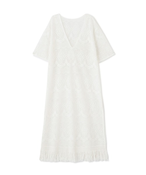 N.（N. Natural Beauty Basic）（エヌエヌナチュラルビューティーベーシック）の「◆【Grande plage】カフタンワンピース（ワンピース・レディース・ブラック/キナリ・MEDIUM）」の20枚目の写真