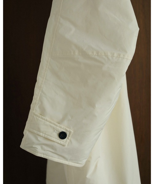 anuke（アンヌーク）の「Hooded Coat（ダウンジャケット/コート・レディース・ベージュ/アイボリー/ブラック・38inch/36inch）」の21枚目の写真