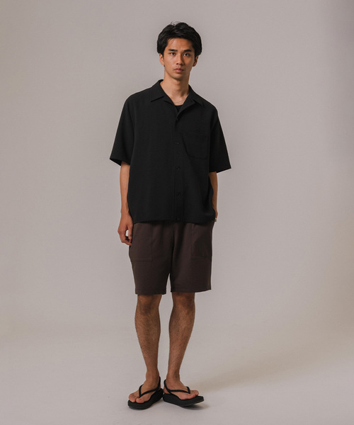 EDIFICE(エディフィス)の「ライト フレンチテリー ショートパンツ(その他パンツ・メンズ・チャコールグレー/ホワイト/マスタード・MEDIUM/LARGE)」の4枚目の写真