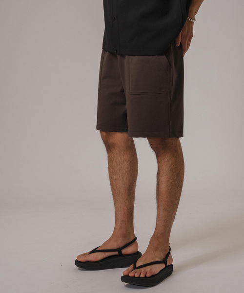 EDIFICE(エディフィス)の「ライト フレンチテリー ショートパンツ(その他パンツ・メンズ・チャコールグレー/ホワイト/マスタード・MEDIUM/LARGE)」の8枚目の写真