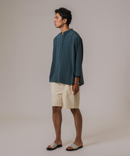 EDIFICE(エディフィス)の「ライト フレンチテリー ショートパンツ(その他パンツ・メンズ・チャコールグレー/ホワイト/マスタード・MEDIUM/LARGE)」の15枚目の写真