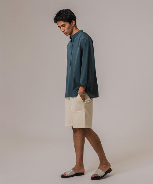 EDIFICE(エディフィス)の「ライト フレンチテリー ショートパンツ(その他パンツ・メンズ・チャコールグレー/ホワイト/マスタード・MEDIUM/LARGE)」の16枚目の写真