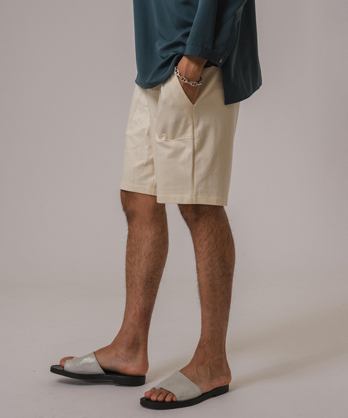 EDIFICE(エディフィス)の「ライト フレンチテリー ショートパンツ(その他パンツ・メンズ・チャコールグレー/ホワイト/マスタード・MEDIUM/LARGE)」の19枚目の写真