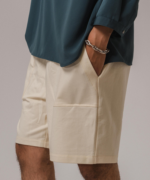 EDIFICE(エディフィス)の「ライト フレンチテリー ショートパンツ(その他パンツ・メンズ・チャコールグレー/ホワイト/マスタード・MEDIUM/LARGE)」の22枚目の写真