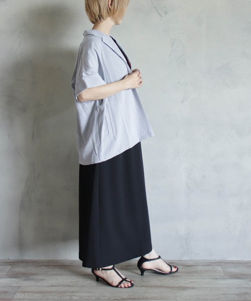 テーラー風5分袖ジャケット（テーラードジャケット）｜BITTOKO（ビットコ）