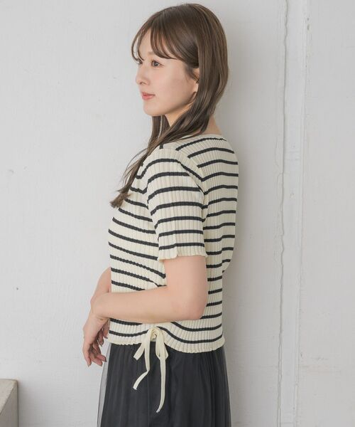 RETRO GIRL(レトロガール)の「裾ドロストZIPカーデ(カーディガン/ボレロ・レディース・ブラック/オレンジ/グリーン/ブラック系その他3/ナチュラル・FREE)」の20枚目の写真