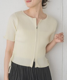 RETRO GIRL | 裾ドロストZIPカーデ(カーディガン/ボレロ)