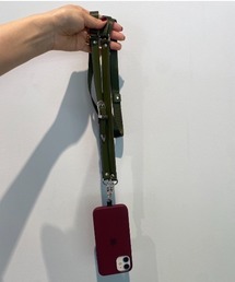 TOGA TOO（トーガトゥ）の「TOGA TOO Leather nylon phone strap