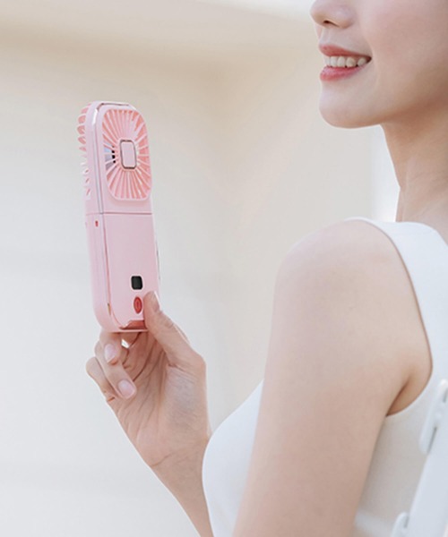 セール】ハンディファン 扇風機 持ち運び 首掛け扇風機 卓上