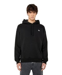 DIESEL フード付きクロップドパーカー 黒 Amazon.co.jp: [ディーゼル] メンズ ジップアップ パーカー