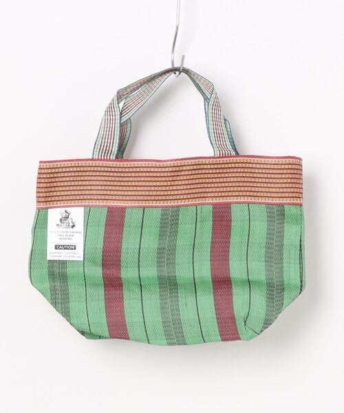 チャイハネ(チャイハネ)の「【チャイハネ】ハリダリミニバッグ(トートバッグ・レディース・オレンジ/イエロー/グリーン/ブラック・FREE)」の1枚目の写真