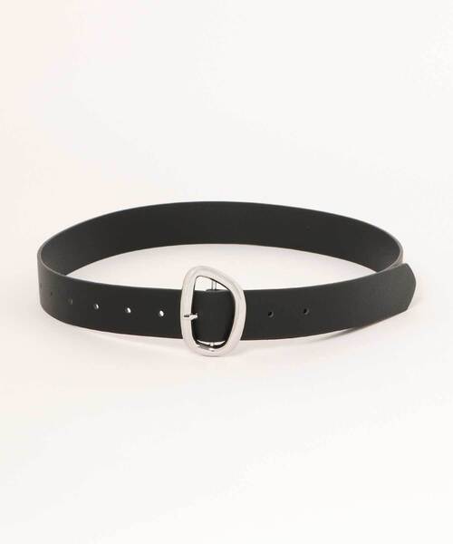 VIS（ビス）の「ニュアンスリングベルト（ベルト・レディース・ブラック/ダークブラウン・FREE）」の7枚目の写真