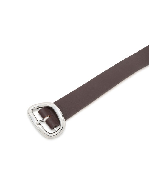 VIS（ビス）の「ニュアンスリングベルト（ベルト・レディース・ブラック/ダークブラウン・FREE）」の4枚目の写真