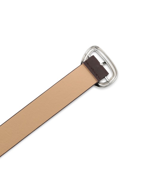 VIS（ビス）の「ニュアンスリングベルト（ベルト・レディース・ブラック/ダークブラウン・FREE）」の5枚目の写真