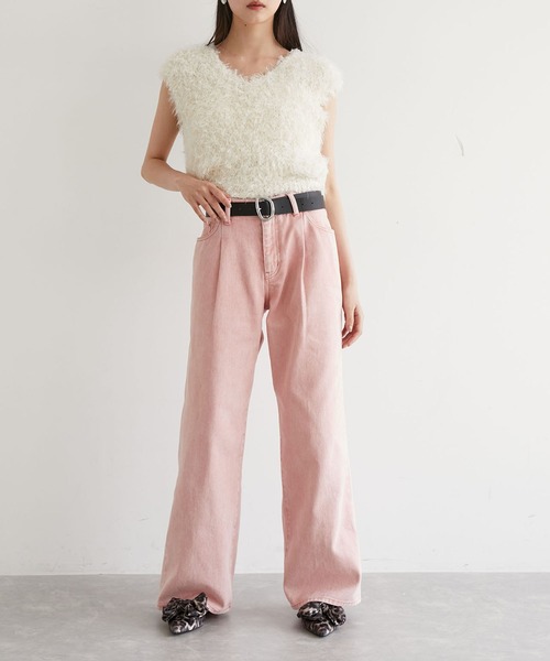 VIS（ビス）の「ニュアンスリングベルト（ベルト・レディース・ブラック/ダークブラウン・FREE）」の14枚目の写真