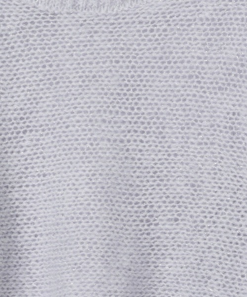 TKNG様 セール】リボンメッシュラメニット 145360（ニット/セーター