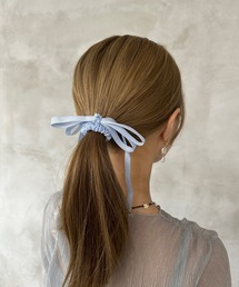 【2set】ポイントリボンヘアゴム