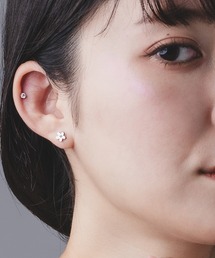 Os accessory（オズアクセサリー）の「Os　-オズ-　ジルコニア フラワー ピアスセット【金属アレルギー対応】（ピアス（両耳用））」