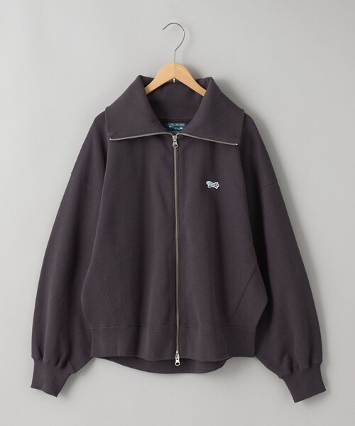 PENNEYS(ぺニーズ)の「PENNEYS(ぺニーズ)別注裏毛スタンドジップスウェットカーディガン(カーディガン/ボレロ・レディース・ライトグレー/ライトブルー/ダークグレー/ナチュラル・M/L)」の12枚目の写真