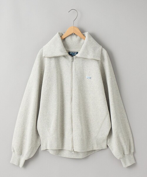 PENNEYS(ぺニーズ)の「PENNEYS(ぺニーズ)別注裏毛スタンドジップスウェットカーディガン(カーディガン/ボレロ・レディース・ライトグレー/ライトブルー/ダークグレー/ナチュラル・M/L)」の22枚目の写真