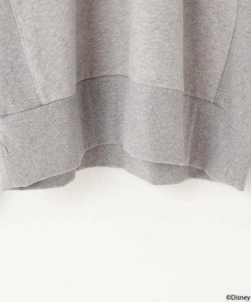 LOWRYS FARM(ローリーズファーム)の「Disney/BIGウラケPOLS 142873(Tシャツ/カットソー・レディース・グレー/チャコールグレー・FREE)」の8枚目の写真