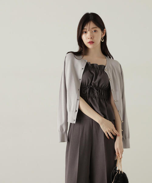 PROPORTION BODY DRESSING(プロポーションボディドレッシング)の「ベーシックカーデⅢ / 1214274900(カーディガン/ボレロ・レディース・ピンク/ホワイト系その他/グレー/レッド・FREE)」の20枚目の写真