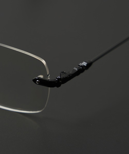 ACCRUEリムレスメガネ　宇宙少女ソラ着用モデル　Gubi SV 51size クリアレンズリムレスメガネ（メガネ）｜Mili affinity（ミリ