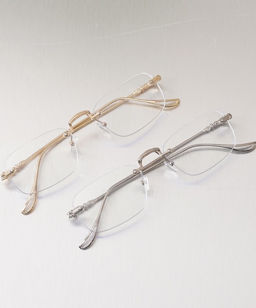 GLARE】リムレス メガネ / Rimless glasses（メガネ）｜GLARE（グレア