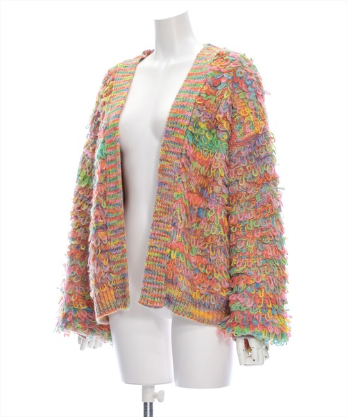 セール】ループニットカーディガン [カジュアル 主役級 カラフル]≪再