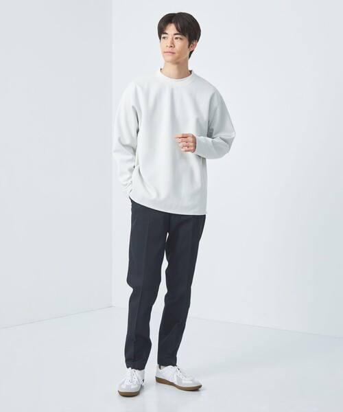 green label relaxing（グリーンレーベルリラクシング）の「ストレッチ スマートレッグ パンツ（その他パンツ・メンズ・オリーブ/ダークグレー/ネイビー・S/M/L/XL）」の6枚目の写真