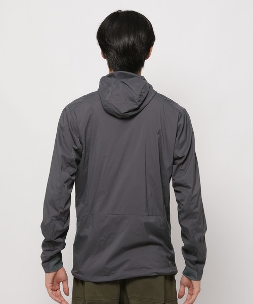 Rab(ラブ)の「【Rab(ラブ)】ソフトシェルジャケット(ナイロンジャケット・メンズ・チャコール・X-LARGE/LARGE)」の6枚目の写真