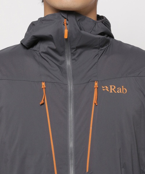Rab(ラブ)の「【Rab(ラブ)】ソフトシェルジャケット(ナイロンジャケット・メンズ・チャコール・X-LARGE/LARGE)」の9枚目の写真
